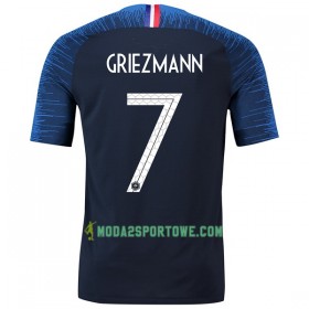 Koszulka Francja Griezmann 7 Mistrzostwa Świata 2018 Domowe Stroje Piłkarskie